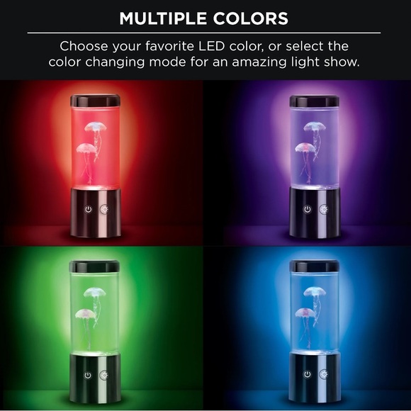 Brand New 💙💚💜❤️Colorful New Jellyfish Lamp - Picture 2 of 8